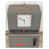Lathem Time Clock with Key - 8" x 10" x 5"