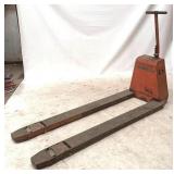 Lewis-Shepard Pallet Jack - As-Is 49" x 85" x 27"