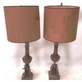 2 Lamps - 39" Tall