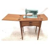 Singer Sewing Machine & Stand 19x24x31