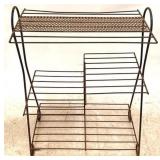 Metal Shelf Stand - 20" x 12" x 26"