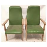 2 Chairs - 43" x 26" x 28"