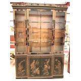 Oriental China Cabinet - 78" x 60" x 17"