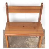 Wood Chair - 11" x 18" x 14"