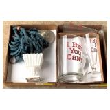 2 Trays Assorted Items