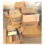 9 Boxes of Assorted Books