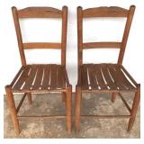 2 Chairs - 36" x 17" x 16"