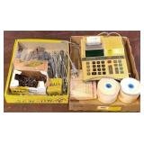 2 Trays of Assorted Items