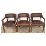3 Chairs - 30" x 25" x 20"