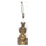 Brass Lamp - 35" Tall