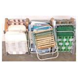 15 Assorted Beach Chairs