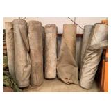Lot of Rolled Fabric