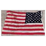 US Flag with Pole -36" x 56"