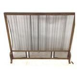 Brass Fireplace Screen - 38" x 31"
