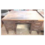 Wood Desk - 31" x 60" x 48"