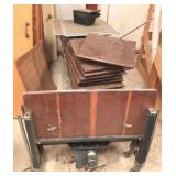 Hospital Bed with Extra Wood Parts