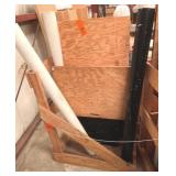 Wood Holder with PVC Pipes