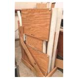 Wood Holder with PVC Pipes