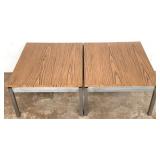 2 End Tables - 14" x 22" x 25"