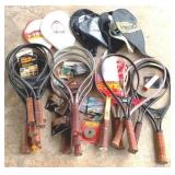 Lot of Tennis Items - Raquets & More