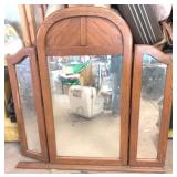 3 Section Folding Mirror - 56" x 53"