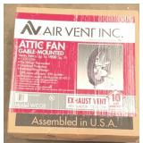 Air Vent Inc Exhaust Vent - in Box
