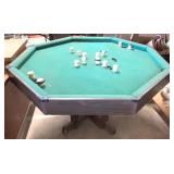 Bumper Pool Table - 29" x 48" x 48"