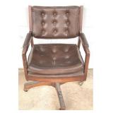 Vintage Office Chair - 34" x 24" x 22"