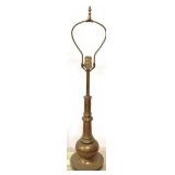 Brass Lamp - 34" Tall