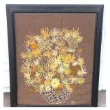 Framed Needlepoint - 23" x 18"