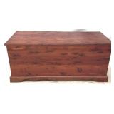 Antique Blanket Chest - 27" x 63" x 25"