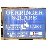 Gerringer Double Sided Sign - 70" x 96" x 16"