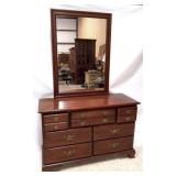 Dresser with Mirror - 49" x 33" x 18"