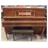 Vintage Piano & Bench