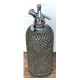 Vintage Seltzer Bottle - 15" Tall