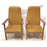 2 Chairs - 43" x 26" x 28"