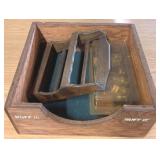 Wood Crate with Contents - 7" x 17" x 17"