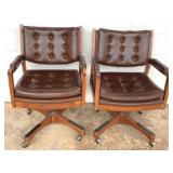 2 Office Chairs - 36" x 23" x 32"