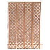 4 Wood Screens - 96 x 16 each