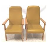 2 Chairs - 43" x 26" x 28"