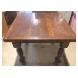 Wood Table - 30" x 35" x 35"