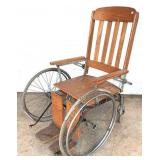 Antique Wheelchair - 48" x 24" x 42"