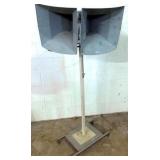 Loudspeaker & Stand - 64" x 16" x 15" Cobreflex
