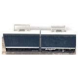2 Moving Sound Radios - 8" x 12" x 3"