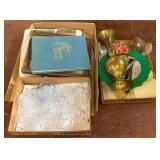 2 Trays of Assorted Items