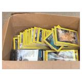 Box of National Geographic Magazines