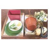 2 Trays of Assorted Items