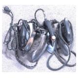 Lort of 4 Antique Irons