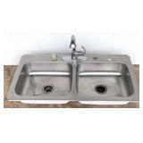 Stainless Steel Sink - 26" x 43" x 26"