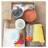 3 Trays of Assorted Items